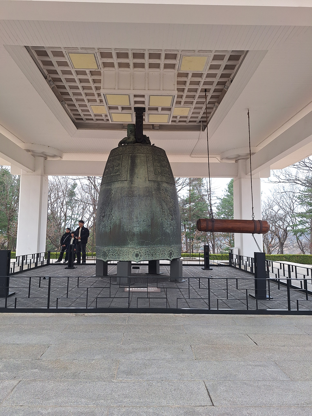 Ancient Bell at Gyeongju National Museum